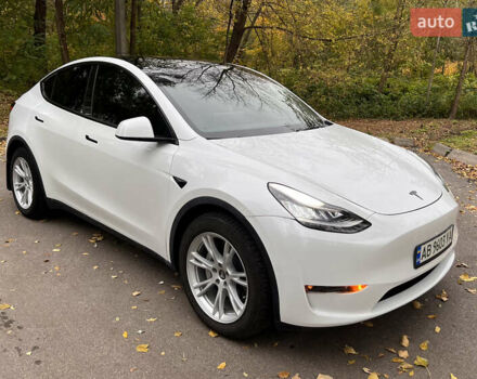 Белый Тесла Model Y, объемом двигателя 0 л и пробегом 34 тыс. км за 31400 $, фото 4 на Automoto.ua
