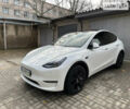 Белый Тесла Model Y, объемом двигателя 0 л и пробегом 4 тыс. км за 39400 $, фото 1 на Automoto.ua