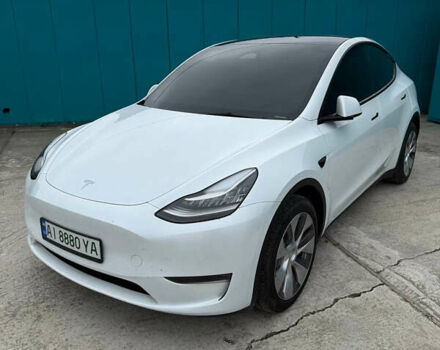 Білий Тесла Model Y, об'ємом двигуна 0 л та пробігом 47 тис. км за 32500 $, фото 2 на Automoto.ua