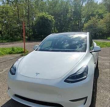 Белый Тесла Model Y, объемом двигателя 0 л и пробегом 1 тыс. км за 38000 $, фото 39 на Automoto.ua