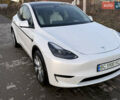 Білий Тесла Model Y, об'ємом двигуна 0 л та пробігом 23 тис. км за 30000 $, фото 1 на Automoto.ua