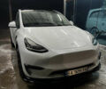 Білий Тесла Model Y, об'ємом двигуна 0 л та пробігом 46 тис. км за 30000 $, фото 1 на Automoto.ua