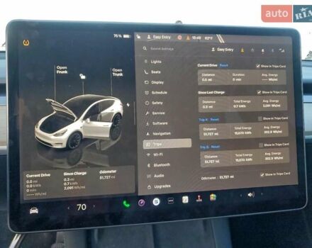 Білий Тесла Model Y, об'ємом двигуна 0 л та пробігом 83 тис. км за 12200 $, фото 8 на Automoto.ua
