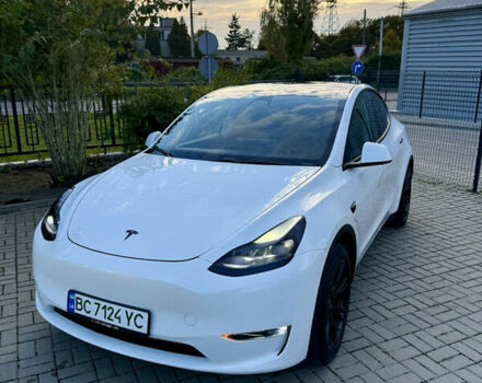 Тесла Model Y 2023 в Львове на Automoto.ua Белый Тесла Model Y, объемом двигателя 0 л и пробегом 48 тыс. км за 28900 $, фото 7 на Automoto.ua