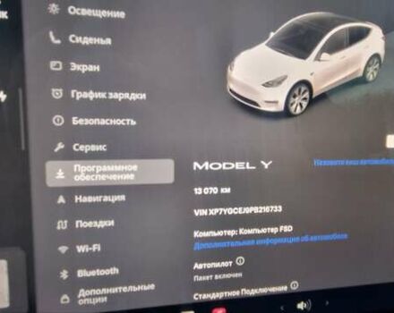 Белый Тесла Model Y, объемом двигателя 0 л и пробегом 13 тыс. км за 29500 $, фото 13 на Automoto.ua