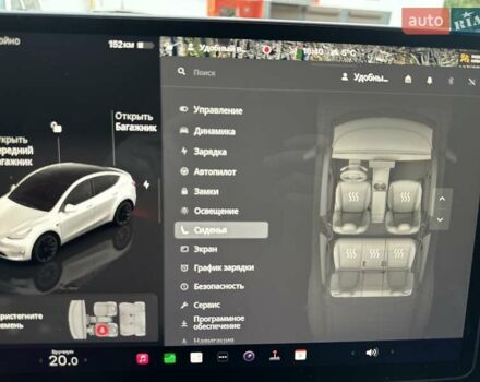 Белый Тесла Model Y, объемом двигателя 0 л и пробегом 62 тыс. км за 24999 $, фото 28 на Automoto.ua