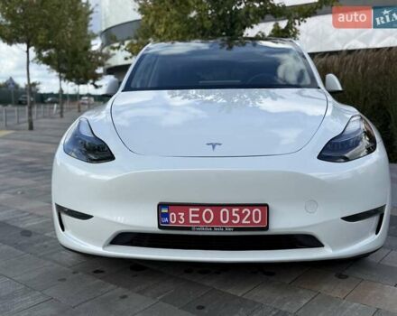 Белый Тесла Model Y, объемом двигателя 0 л и пробегом 35 тыс. км за 34500 $, фото 6 на Automoto.ua