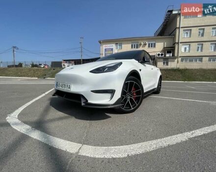 Білий Тесла Model Y, об'ємом двигуна 0 л та пробігом 75 тис. км за 33500 $, фото 34 на Automoto.ua