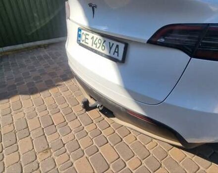 Белый Тесла Model Y, объемом двигателя 0 л и пробегом 13 тыс. км за 29500 $, фото 1 на Automoto.ua