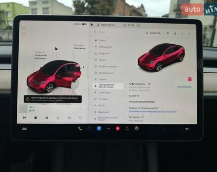 Белый Тесла Model Y, объемом двигателя 0 л и пробегом 42 тыс. км за 26999 $, фото 29 на Automoto.ua