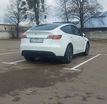 Белый Тесла Model Y, объемом двигателя 0 л и пробегом 93 тыс. км за 35500 $, фото 6 на Automoto.ua