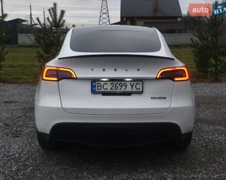 Белый Тесла Model Y, объемом двигателя 0 л и пробегом 39 тыс. км за 26800 $, фото 10 на Automoto.ua