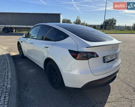Белый Тесла Model Y, объемом двигателя 0 л и пробегом 35 тыс. км за 28800 $, фото 3 на Automoto.ua