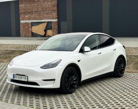 Белый Тесла Model Y, объемом двигателя 0 л и пробегом 45 тыс. км за 29900 $, фото 13 на Automoto.ua