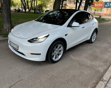 Белый Тесла Model Y, объемом двигателя 0 л и пробегом 33 тыс. км за 29800 $, фото 8 на Automoto.ua