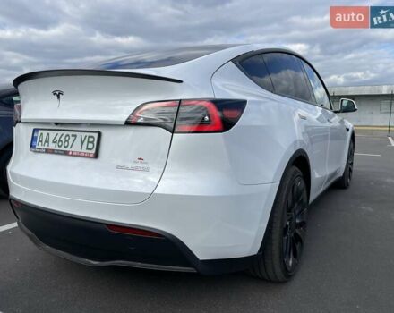 Белый Тесла Model Y, объемом двигателя 0 л и пробегом 4 тыс. км за 29800 $, фото 17 на Automoto.ua