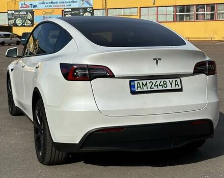 Белый Тесла Model Y, объемом двигателя 0 л и пробегом 23 тыс. км за 27500 $, фото 10 на Automoto.ua