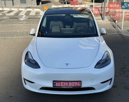 Белый Тесла Model Y, объемом двигателя 0 л и пробегом 35 тыс. км за 33777 $, фото 8 на Automoto.ua