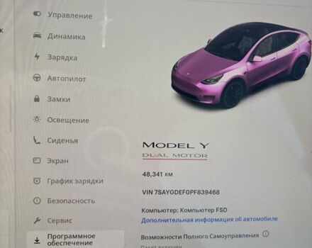 Белый Тесла Model Y, объемом двигателя 0 л и пробегом 47 тыс. км за 32500 $, фото 15 на Automoto.ua