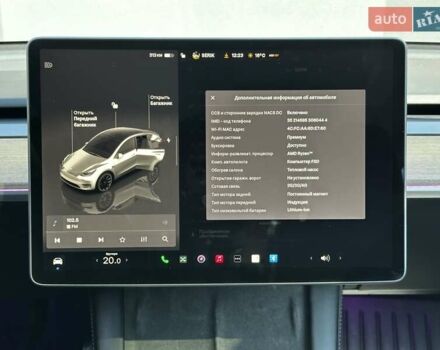 Білий Тесла Model Y, об'ємом двигуна 0 л та пробігом 42 тис. км за 31500 $, фото 20 на Automoto.ua