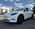 Белый Тесла Model Y, объемом двигателя 0 л и пробегом 8 тыс. км за 26800 $, фото 6 на Automoto.ua