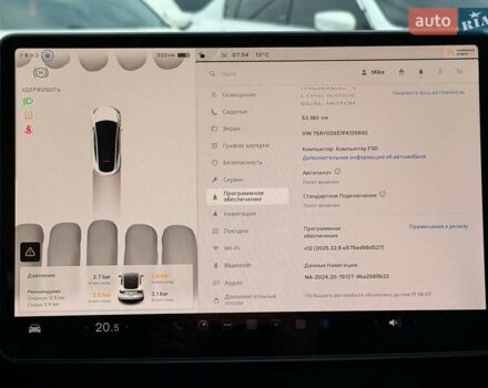 Белый Тесла Model Y, объемом двигателя 0 л и пробегом 53 тыс. км за 28800 $, фото 33 на Automoto.ua
