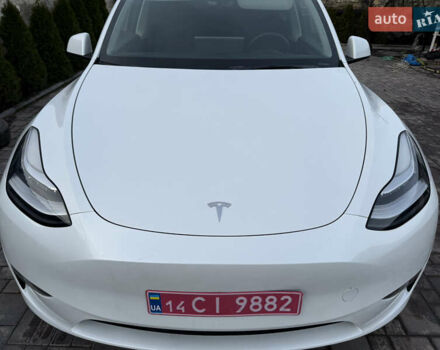 Белый Тесла Model Y, объемом двигателя 0 л и пробегом 39 тыс. км за 27200 $, фото 12 на Automoto.ua