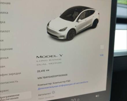 Білий Тесла Model Y, об'ємом двигуна 0 л та пробігом 41 тис. км за 26500 $, фото 11 на Automoto.ua