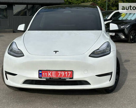 Белый Тесла Model Y, объемом двигателя 0 л и пробегом 22 тыс. км за 37900 $, фото 4 на Automoto.ua