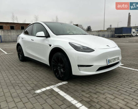 Белый Тесла Model Y, объемом двигателя 0 л и пробегом 38 тыс. км за 29950 $, фото 18 на Automoto.ua