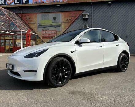 Белый Тесла Model Y, объемом двигателя 0 л и пробегом 23 тыс. км за 27500 $, фото 3 на Automoto.ua