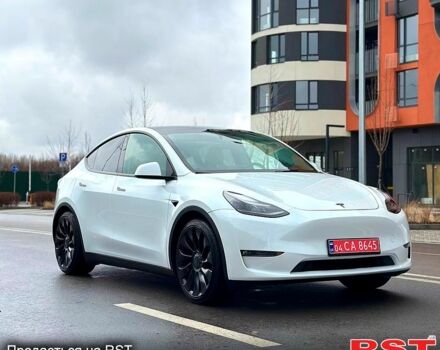 Білий Тесла Model Y, об'ємом двигуна 0 л та пробігом 33 тис. км за 28700 $, фото 1 на Automoto.ua