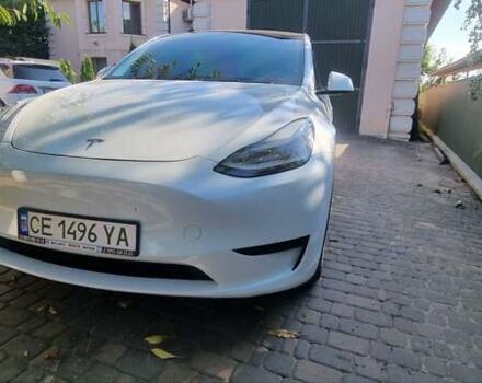 Белый Тесла Model Y, объемом двигателя 0 л и пробегом 13 тыс. км за 29500 $, фото 10 на Automoto.ua