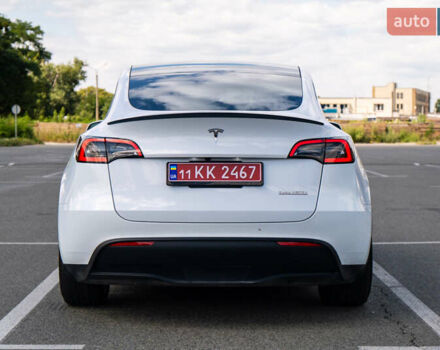 Белый Тесла Model Y, объемом двигателя 0 л и пробегом 27 тыс. км за 31000 $, фото 5 на Automoto.ua
