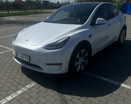 Белый Тесла Model Y, объемом двигателя 0 л и пробегом 32 тыс. км за 27199 $, фото 10 на Automoto.ua