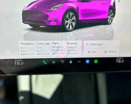 Белый Тесла Model Y, объемом двигателя 0 л и пробегом 63 тыс. км за 27200 $, фото 14 на Automoto.ua