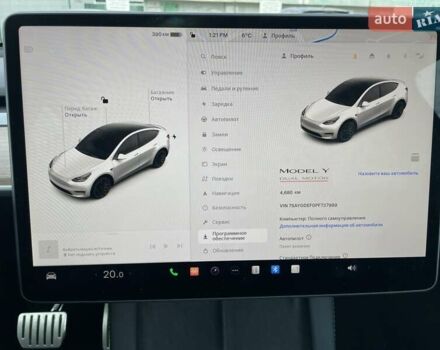 Белый Тесла Model Y, объемом двигателя 0 л и пробегом 4 тыс. км за 29800 $, фото 27 на Automoto.ua