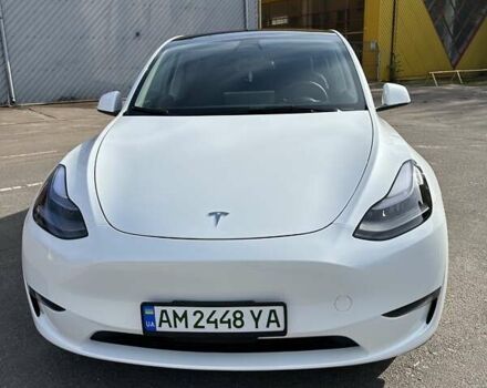 Белый Тесла Model Y, объемом двигателя 0 л и пробегом 23 тыс. км за 27500 $, фото 8 на Automoto.ua