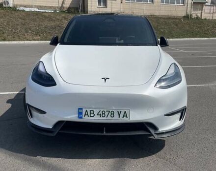 Білий Тесла Model Y, об'ємом двигуна 0 л та пробігом 75 тис. км за 33500 $, фото 36 на Automoto.ua
