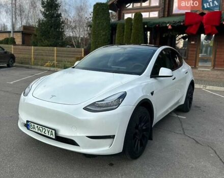 Білий Тесла Model Y, об'ємом двигуна 0 л та пробігом 49 тис. км за 27500 $, фото 3 на Automoto.ua