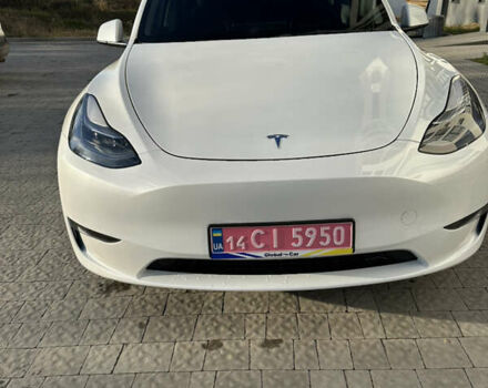 Белый Тесла Model Y, объемом двигателя 0 л и пробегом 73 тыс. км за 23999 $, фото 13 на Automoto.ua