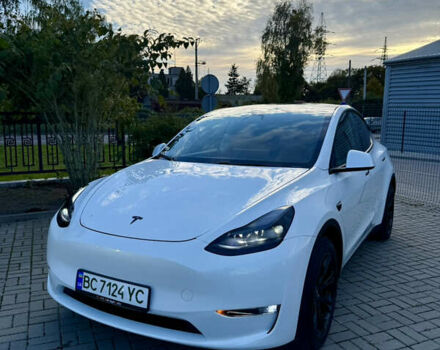 Тесла Model Y 2023 в Львове на Automoto.ua Белый Тесла Model Y, объемом двигателя 0 л и пробегом 48 тыс. км за 28900 $, фото 8 на Automoto.ua