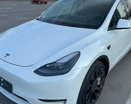 Белый Тесла Model Y, объемом двигателя 0 л и пробегом 35 тыс. км за 27500 $, фото 26 на Automoto.ua