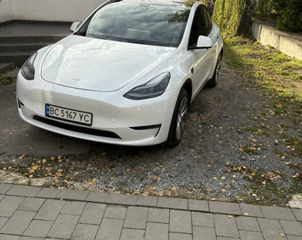 Білий Тесла Model Y, об'ємом двигуна 0 л та пробігом 31 тис. км за 24400 $, фото 1 на Automoto.ua