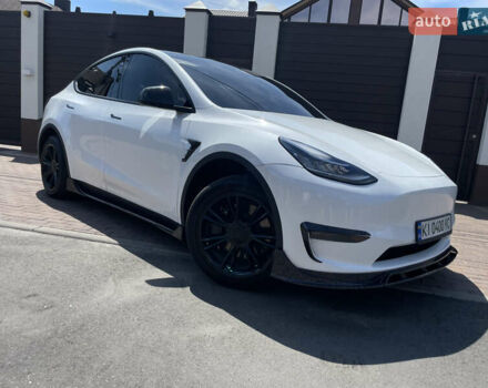 Белый Тесла Model Y, объемом двигателя 0 л и пробегом 13 тыс. км за 26500 $, фото 14 на Automoto.ua