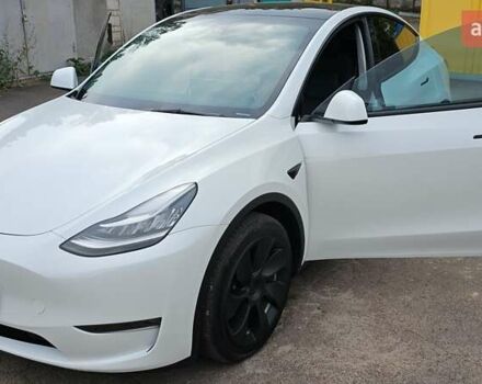 Белый Тесла Model Y, объемом двигателя 0 л и пробегом 9 тыс. км за 28400 $, фото 7 на Automoto.ua