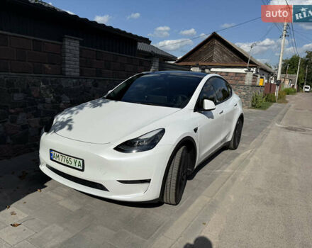 Белый Тесла Model Y, объемом двигателя 0 л и пробегом 8 тыс. км за 26800 $, фото 9 на Automoto.ua