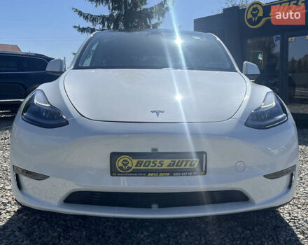 Білий Тесла Model Y, об'ємом двигуна 0 л та пробігом 34 тис. км за 36000 $, фото 1 на Automoto.ua
