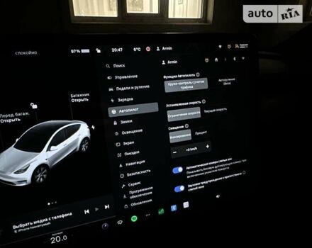 Белый Тесла Model Y, объемом двигателя 0 л и пробегом 2 тыс. км за 36500 $, фото 21 на Automoto.ua