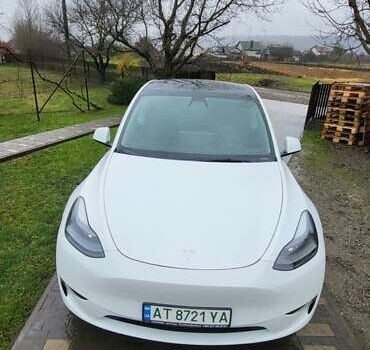 Белый Тесла Model Y, объемом двигателя 0 л и пробегом 56 тыс. км за 26500 $, фото 8 на Automoto.ua